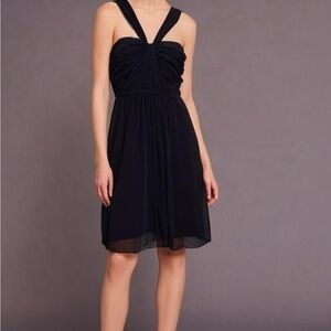 Elegant Black Sleeveless Cocktail Dress